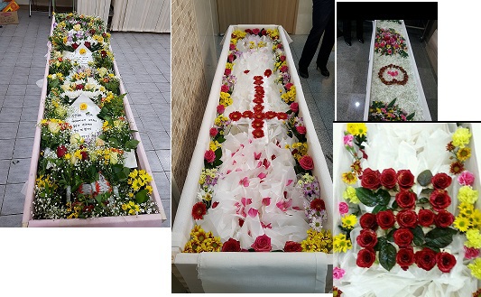 종교별 꽃장식